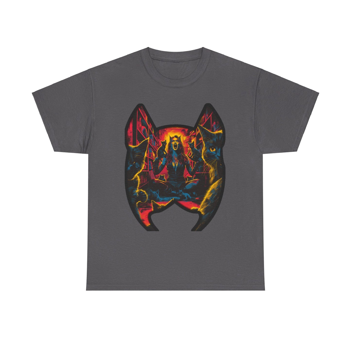 Fitzboyzprintz - Catwoman Unmasked Unisex Heavy Cotton Graphic Tee