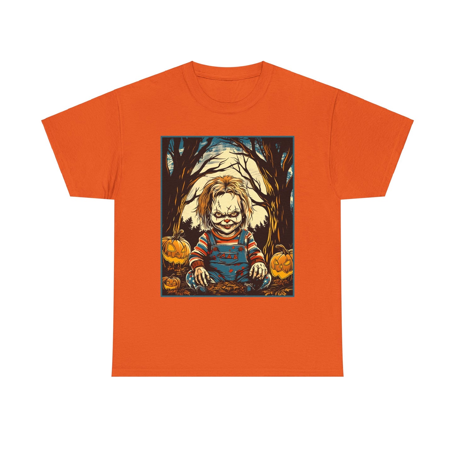 Chucky is your friend till the end Unisex Heavy Cotton Tee