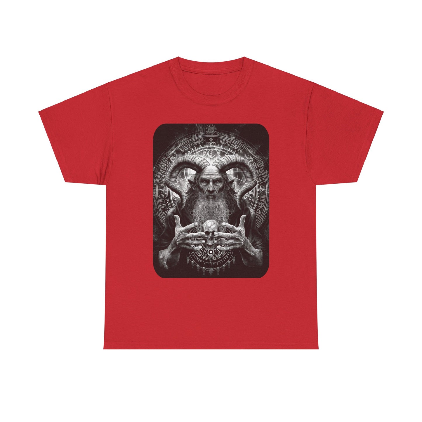 Fitzboyzprintz Devil's Meditation Unisex Heavy Cotton Tee