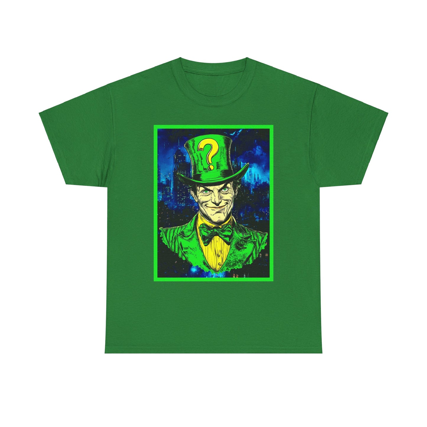 riddle me this Unisex Heavy Cotton Tee