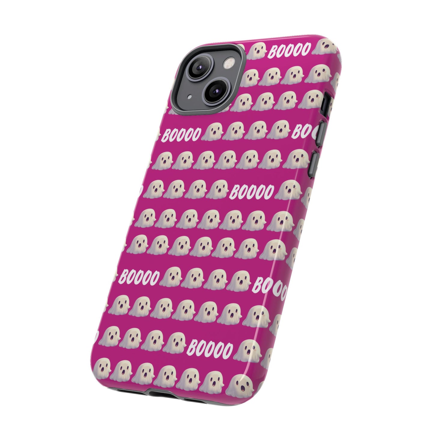 Pink Halloween Ghost Boos Tough Cases