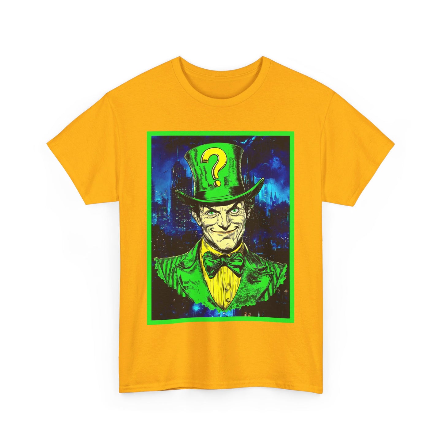 riddle me this Unisex Heavy Cotton Tee