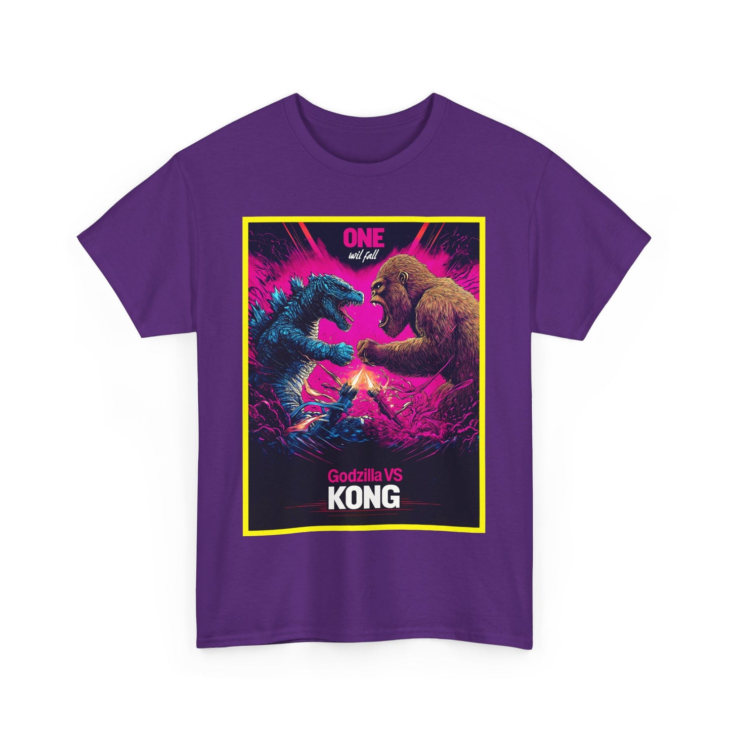 Zilla VS Kong Unisex Heavy Cotton Tee