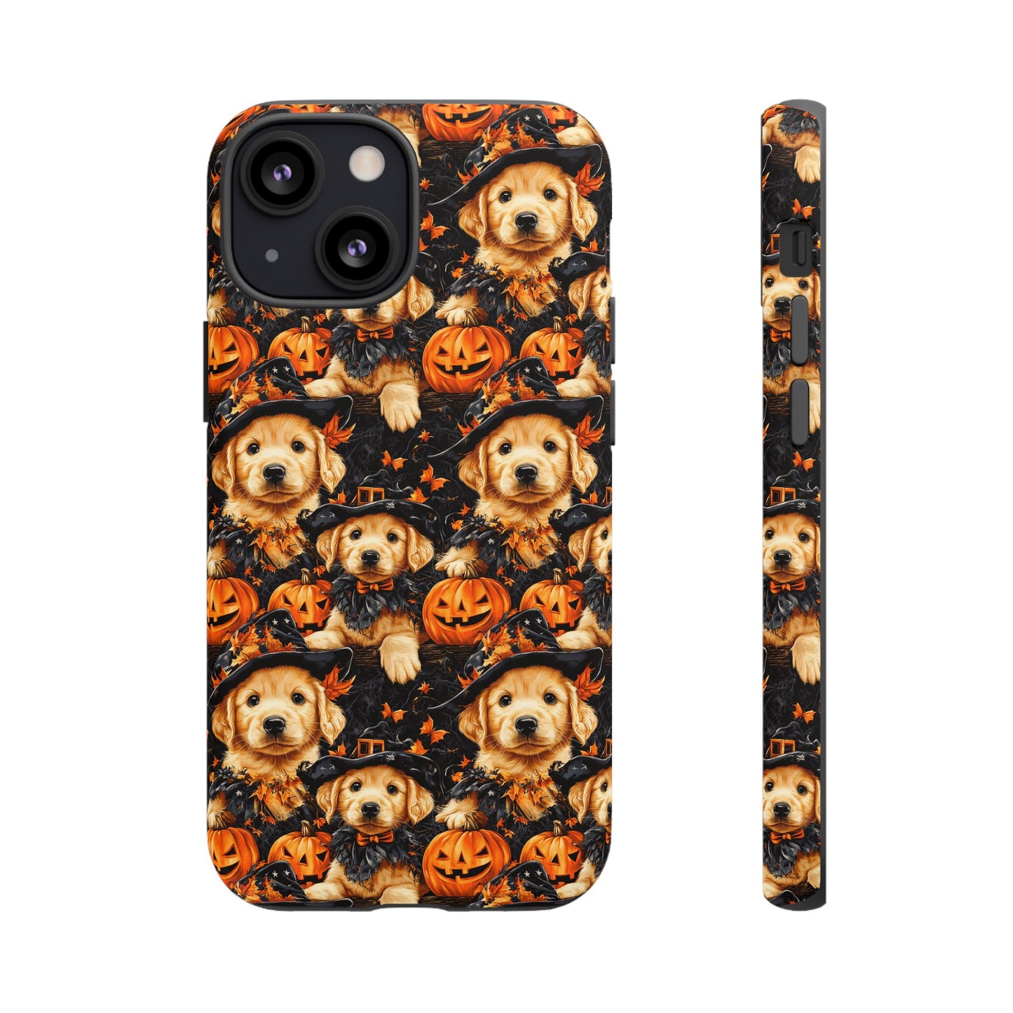 Happy Howl-O-Ween Golden Retriever Tough Case
