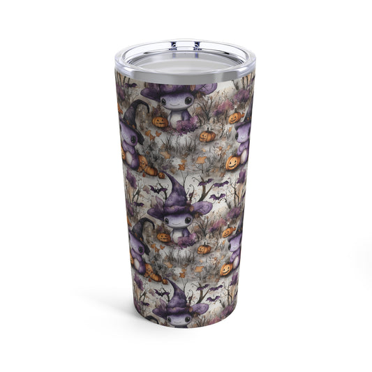 Axolotl Halloween Tumbler 20oz