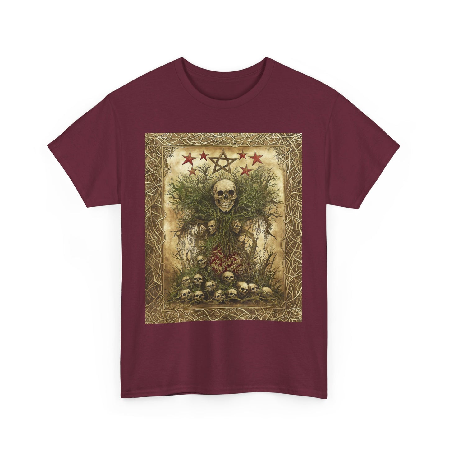 Fitzboyzprintz "Necromancer's Grove" Unisex Heavy Cotton Graphic Tee