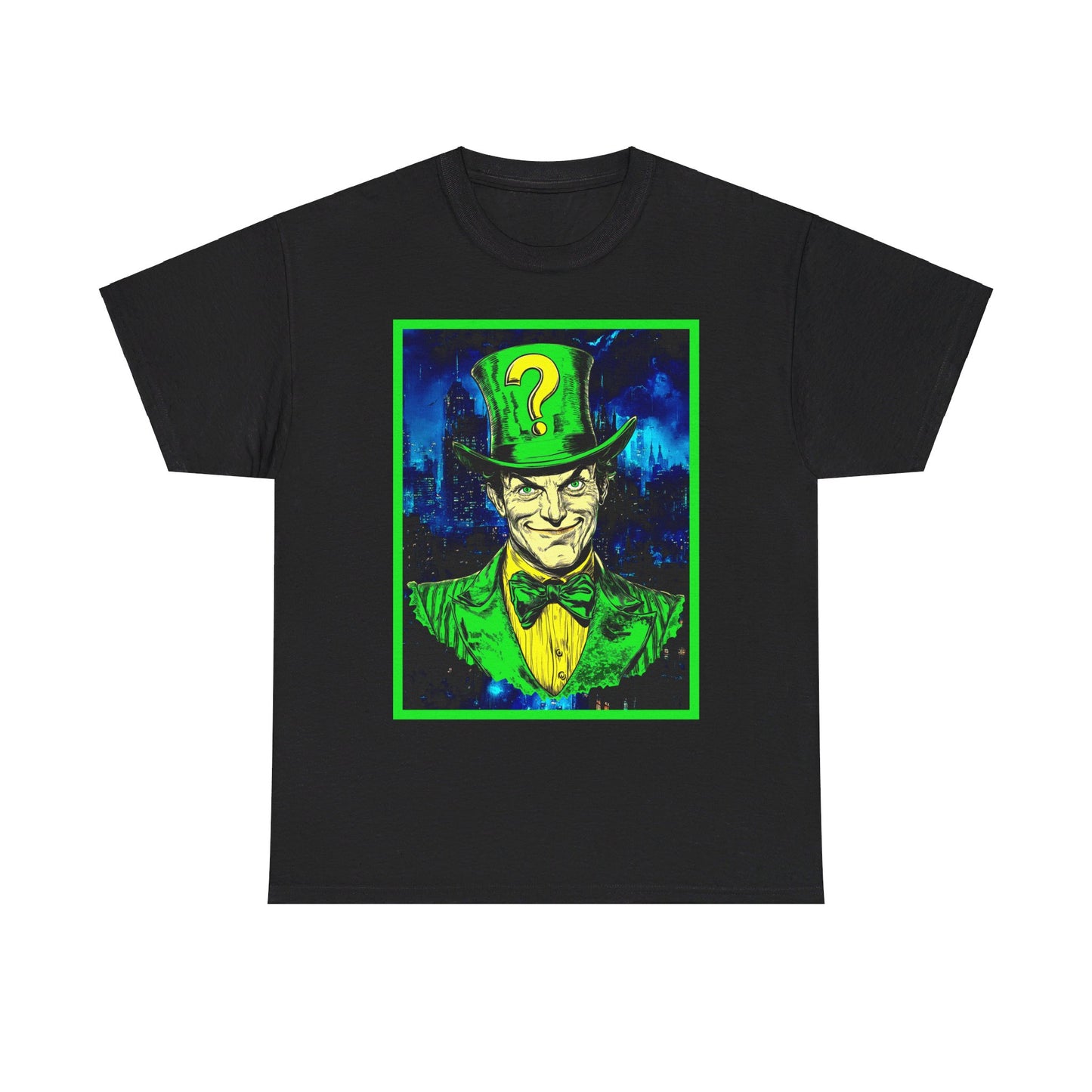 riddle me this Unisex Heavy Cotton Tee