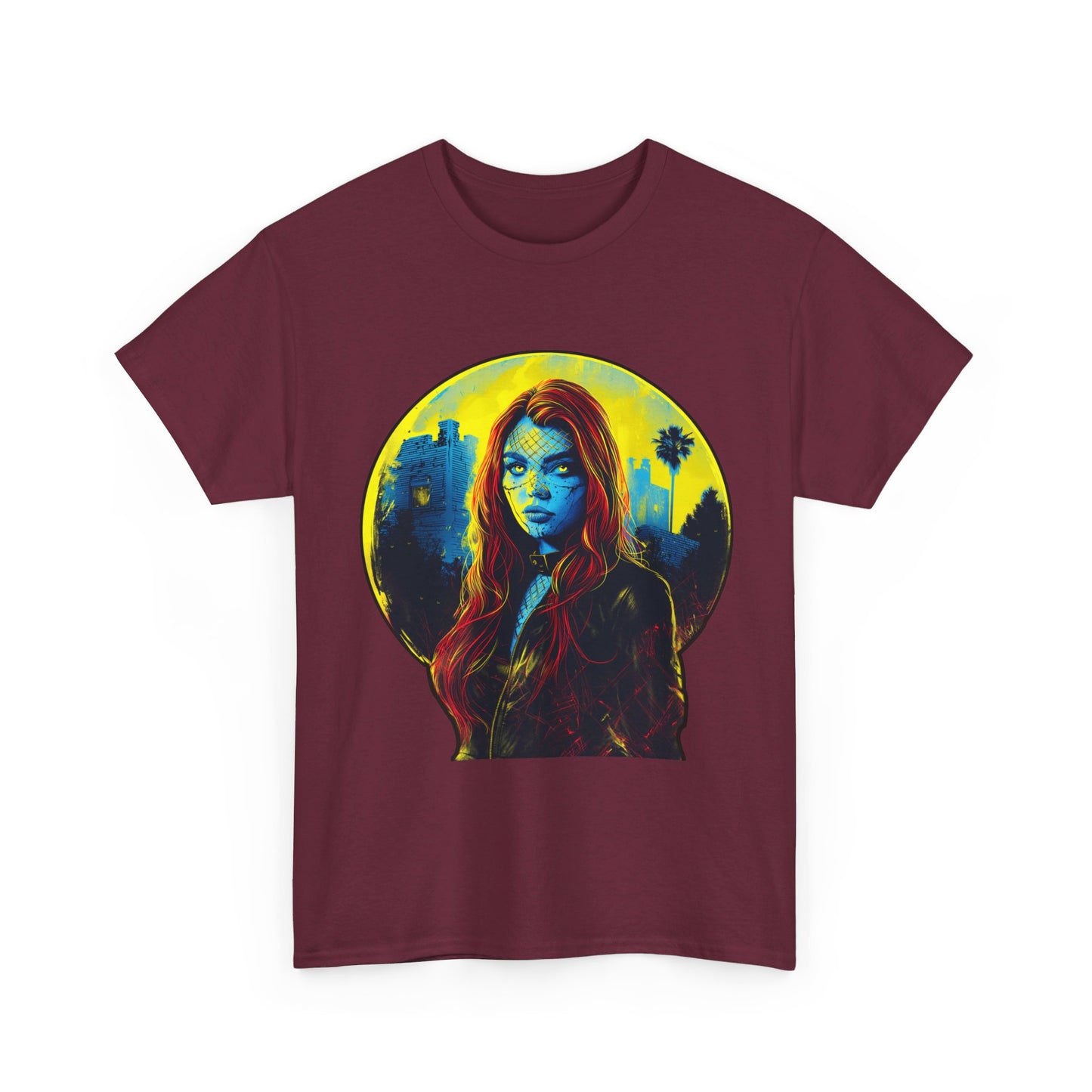 Fitzboyzprintz - Trouble in the City Unisex Heavy Cotton  Graphic Tee