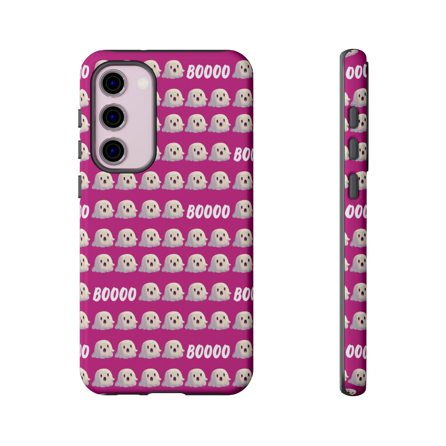 Pink Halloween Ghost Boos Tough Cases