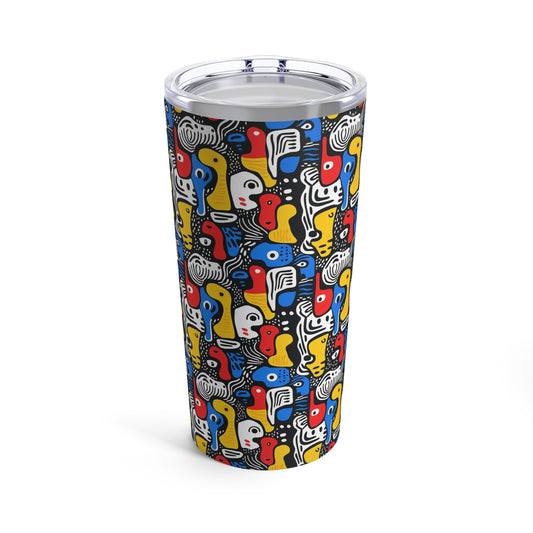 Abstract Tumbler 20oz