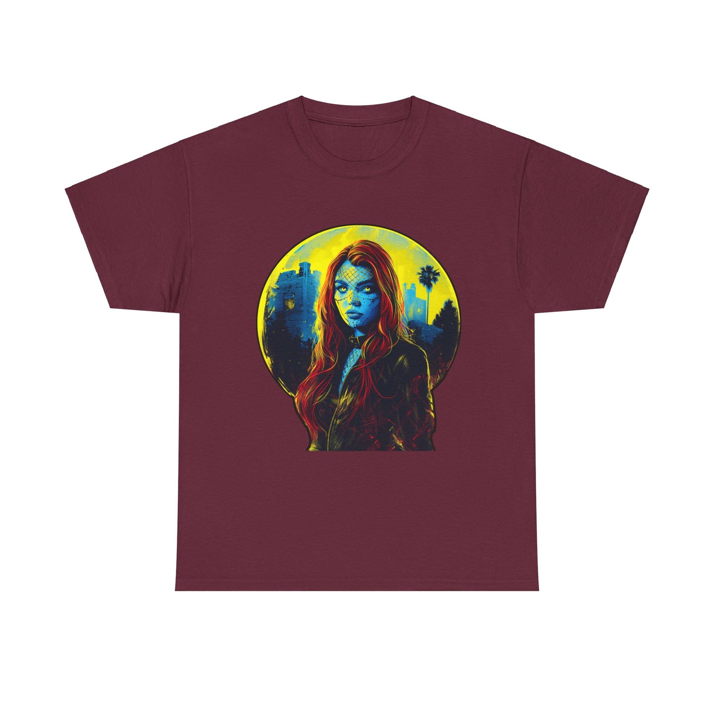 Fitzboyzprintz - Trouble in the City Unisex Heavy Cotton  Graphic Tee