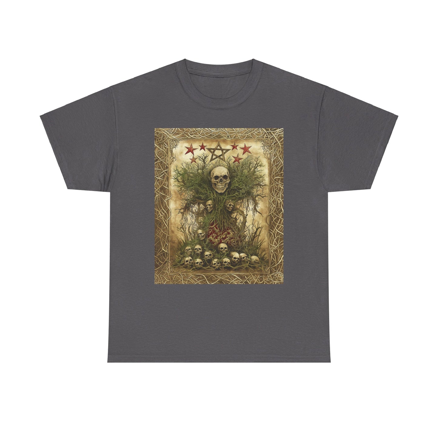 Fitzboyzprintz "Necromancer's Grove" Unisex Heavy Cotton Graphic Tee