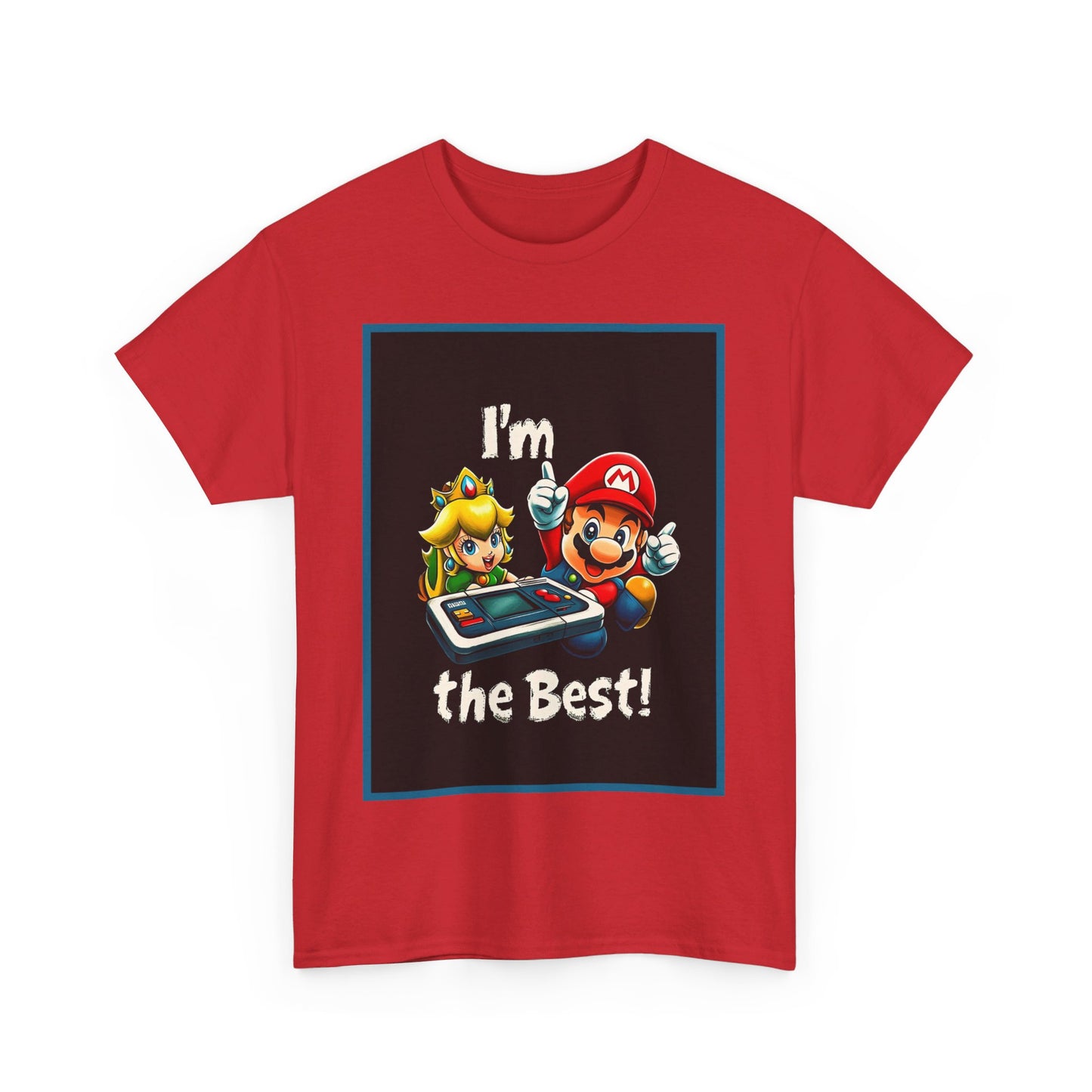 im the best Unisex Heavy Cotton Tee
