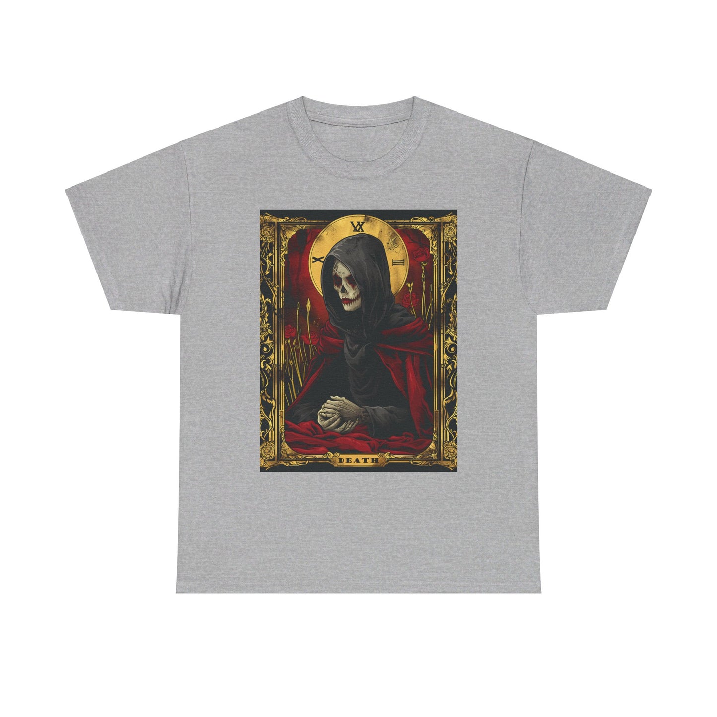Fitzboyzprintz - Death Tarot Card Unisex Heavy Cotton Shirt