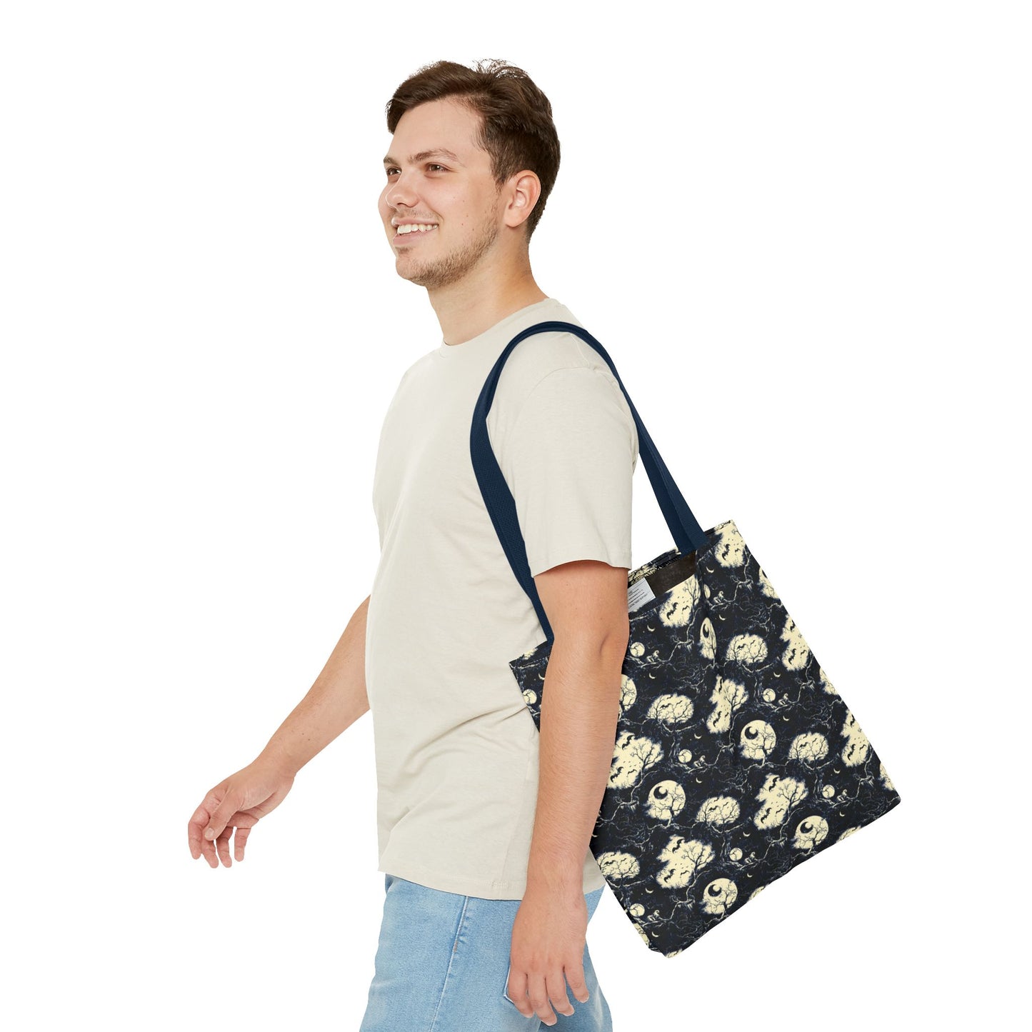 Bats and Moons Tote Bag