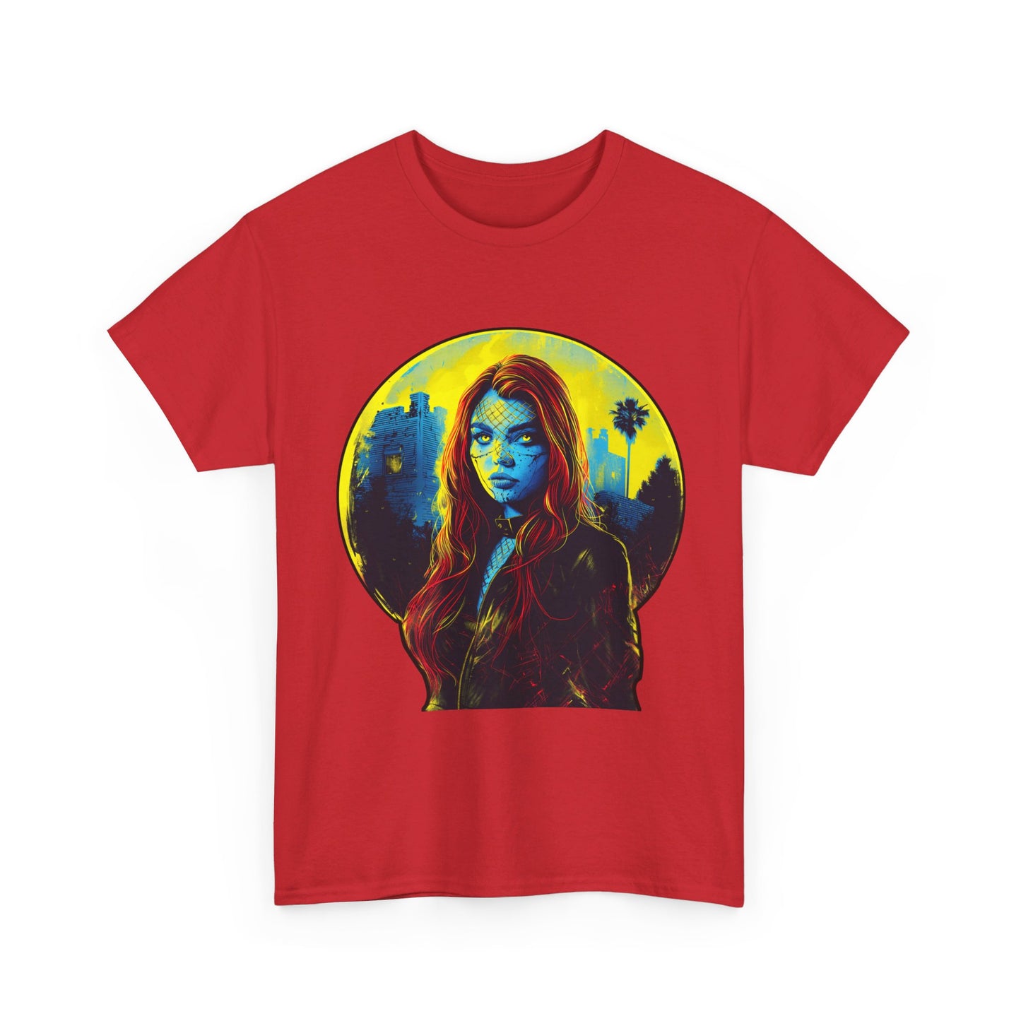 Fitzboyzprintz - Trouble in the City Unisex Heavy Cotton  Graphic Tee