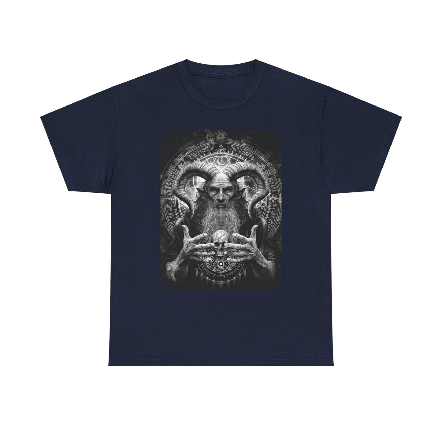 Fitzboyzprintz Devil's Meditation Unisex Heavy Cotton Tee
