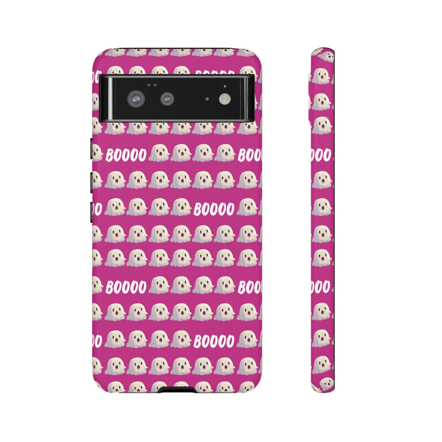 Pink Halloween Ghost Boos Tough Cases