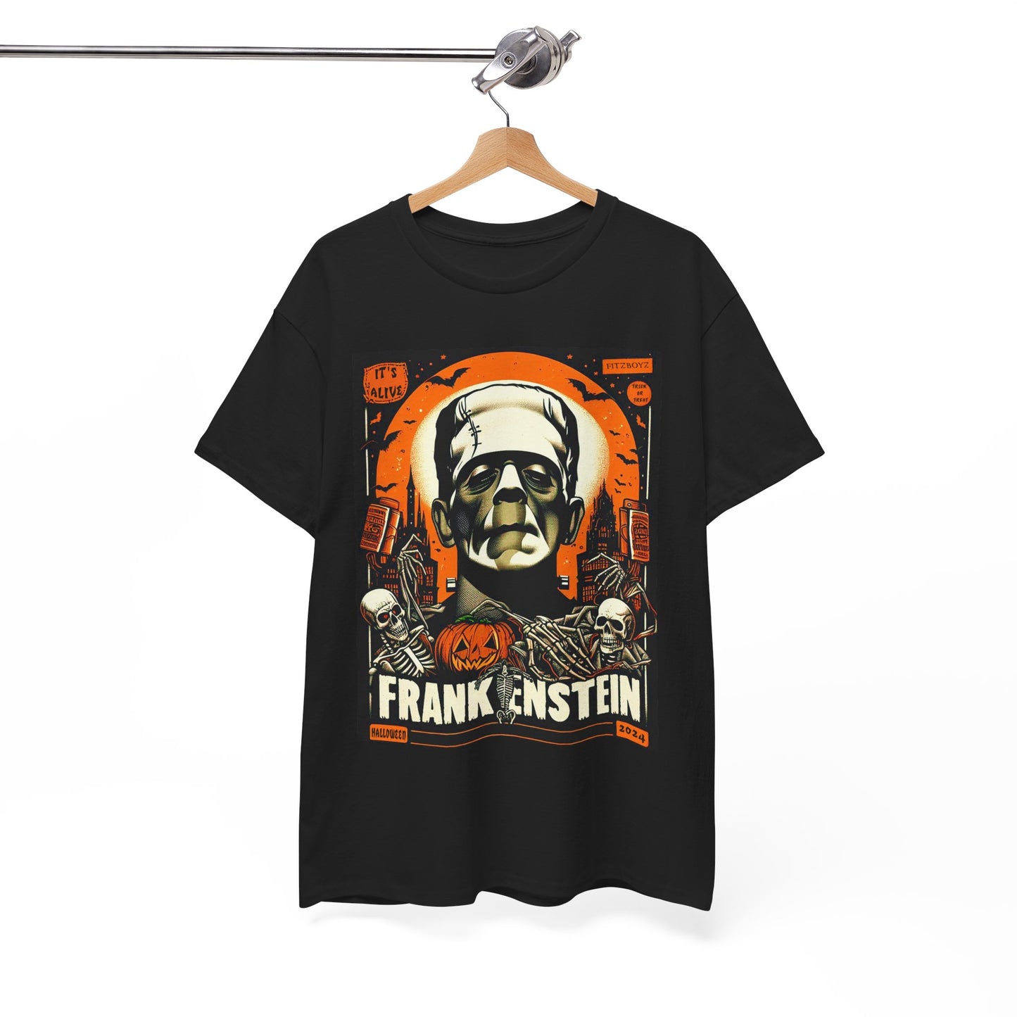 Fitzboyz 2024 halloween Exclusive Print Unisex Heavy Cotton Tee