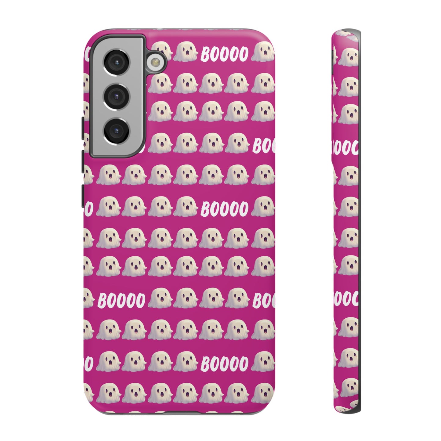 Pink Halloween Ghost Boos Tough Cases