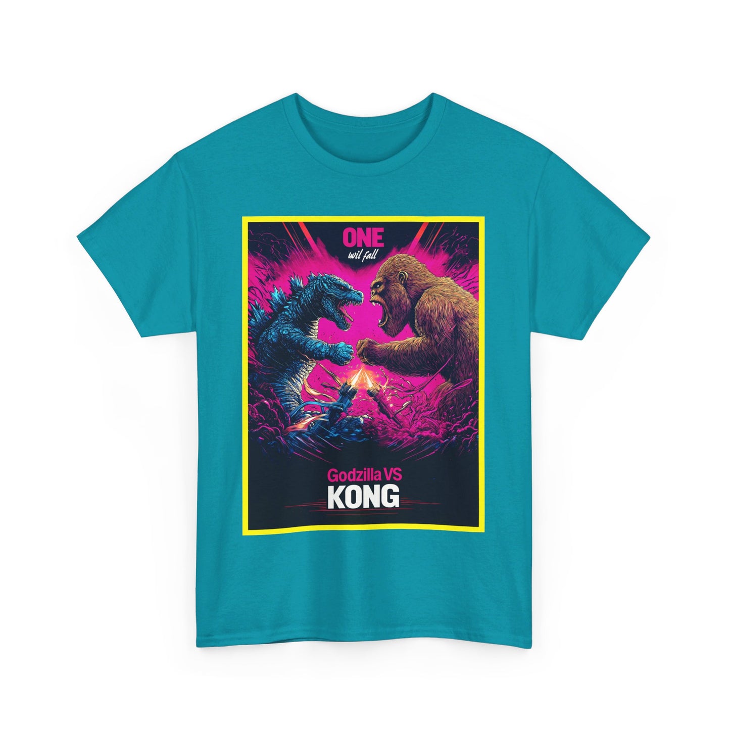 Zilla VS Kong Unisex Heavy Cotton Tee