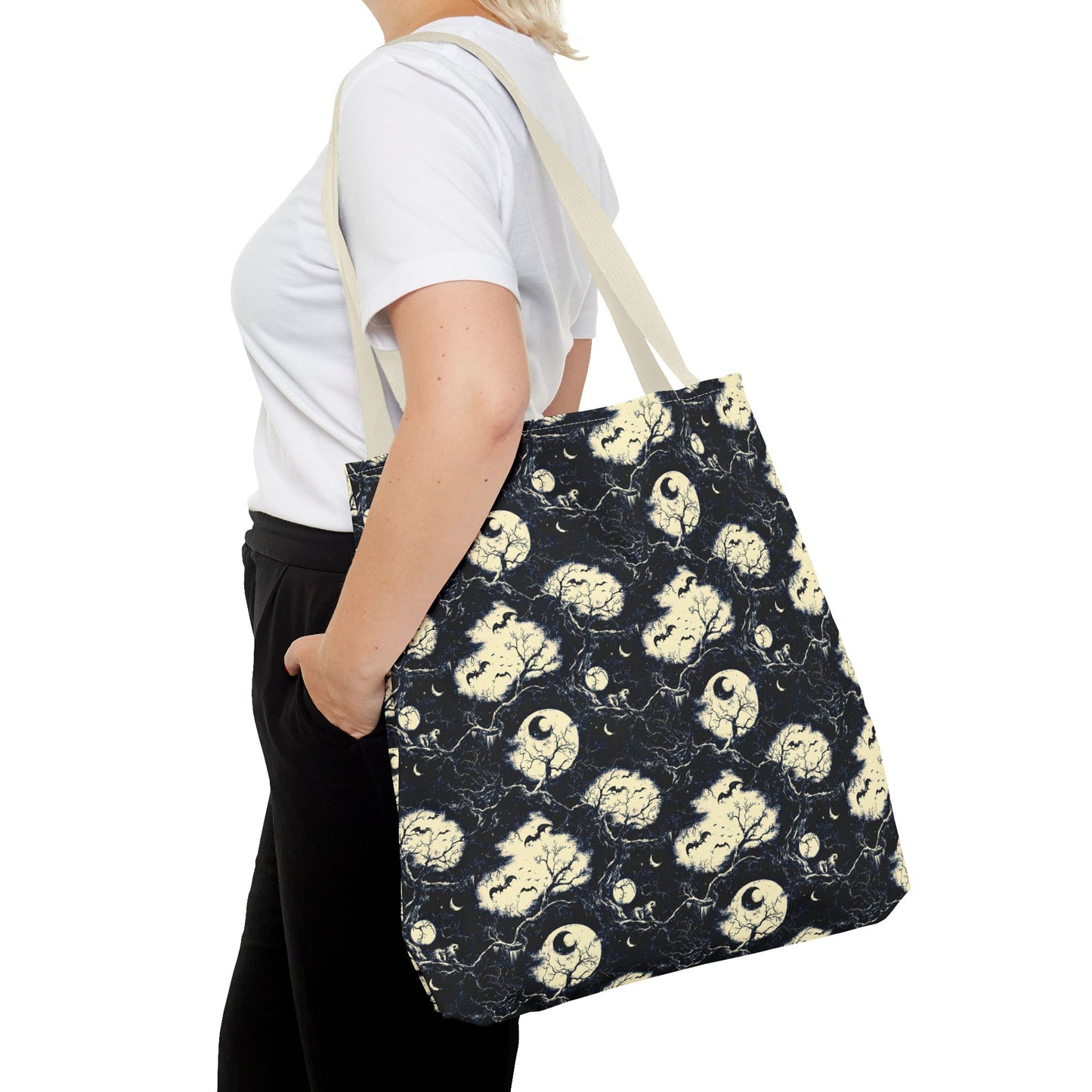 Bats and Moons Tote Bag