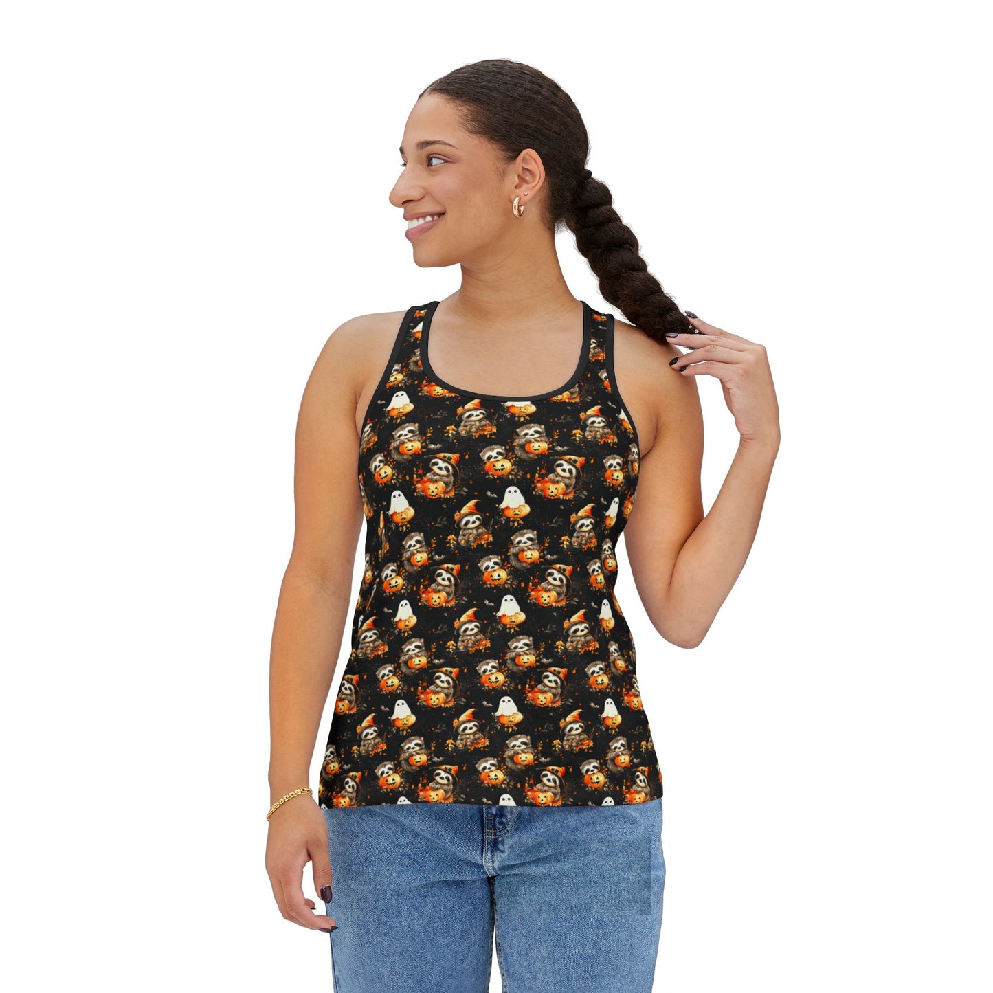Happy Halloween Sloth Women's Tank Top