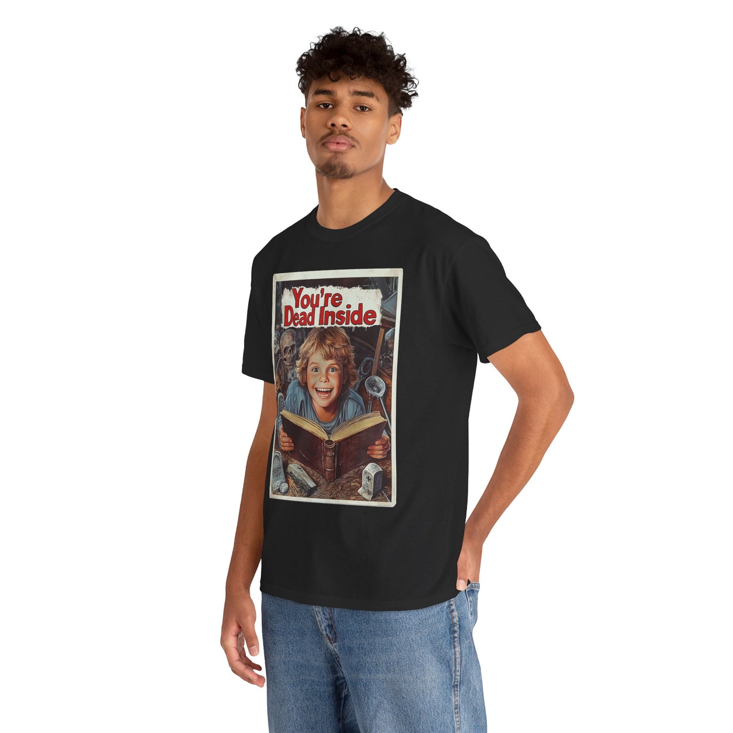 You're Dead Inside Unisex Heavy Cotton Tee