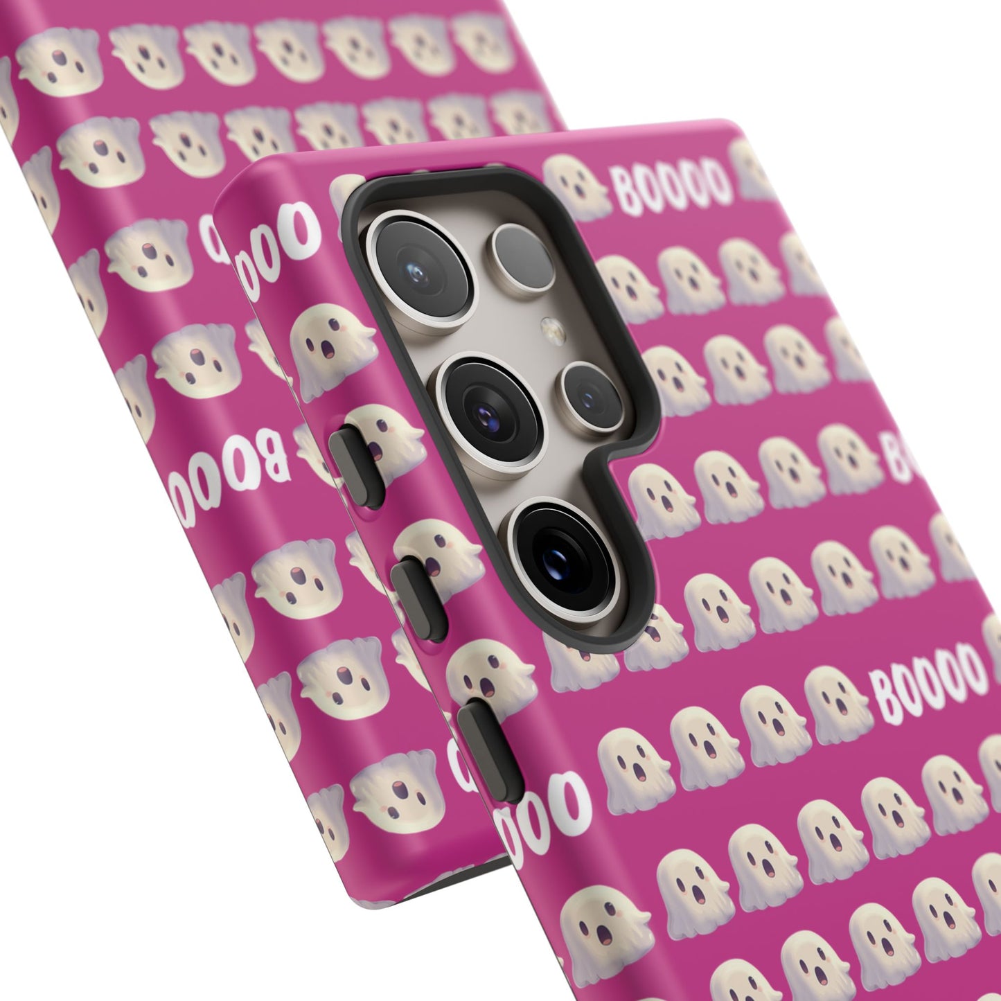 Pink Halloween Ghost Boos Tough Cases