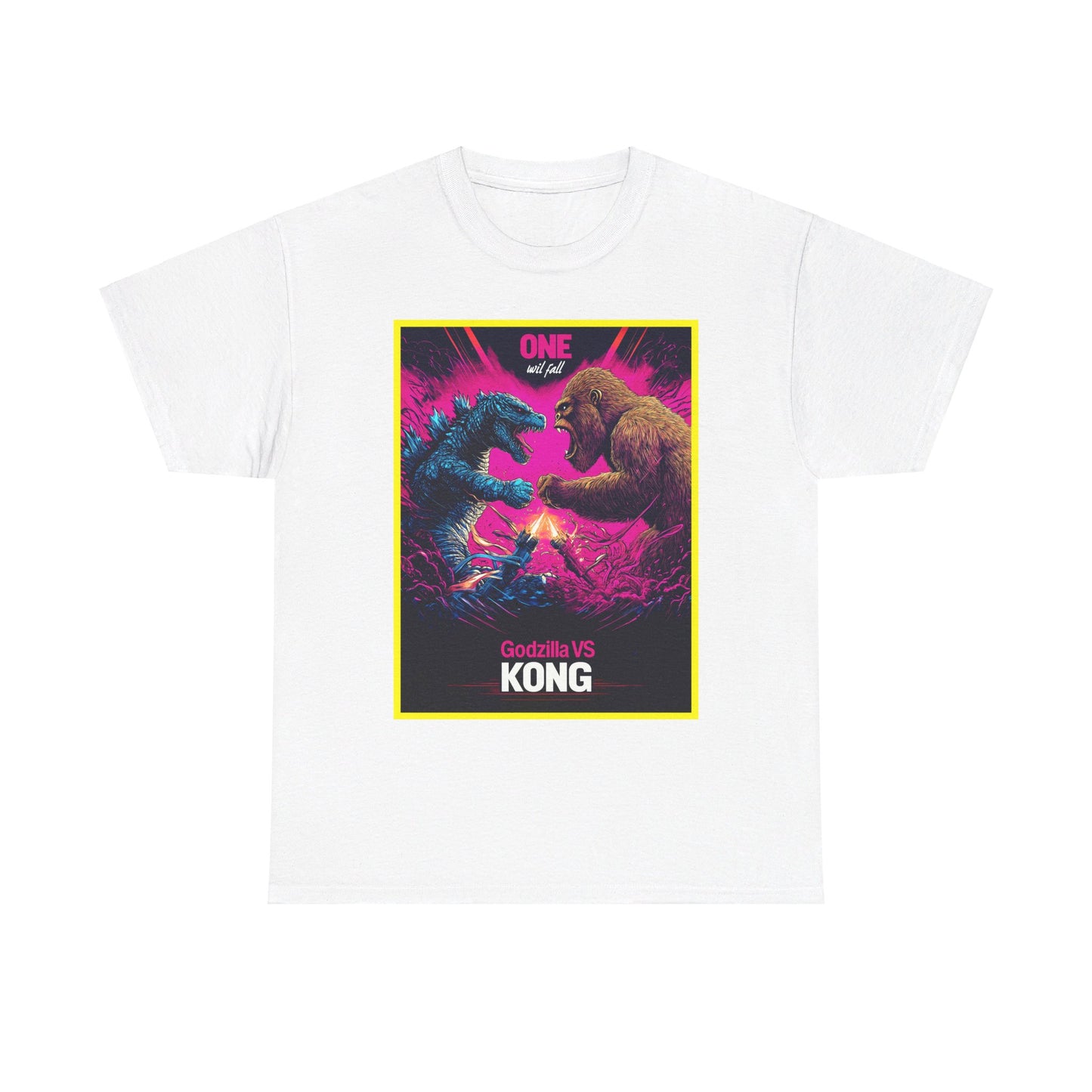 Zilla VS Kong Unisex Heavy Cotton Tee