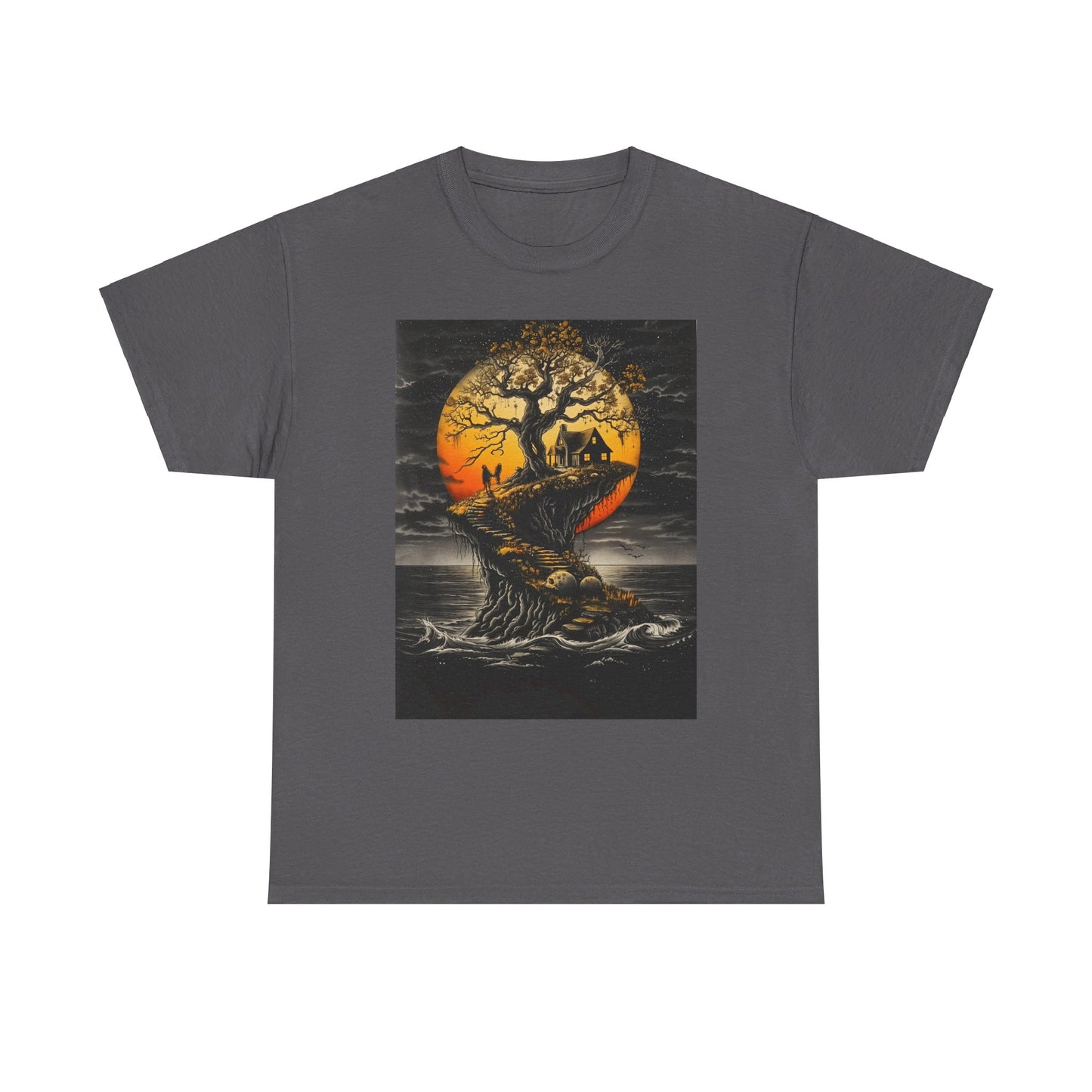 Fitzboyzprintz Mystic Tree Unisex Heavy Cotton Graphic Tee