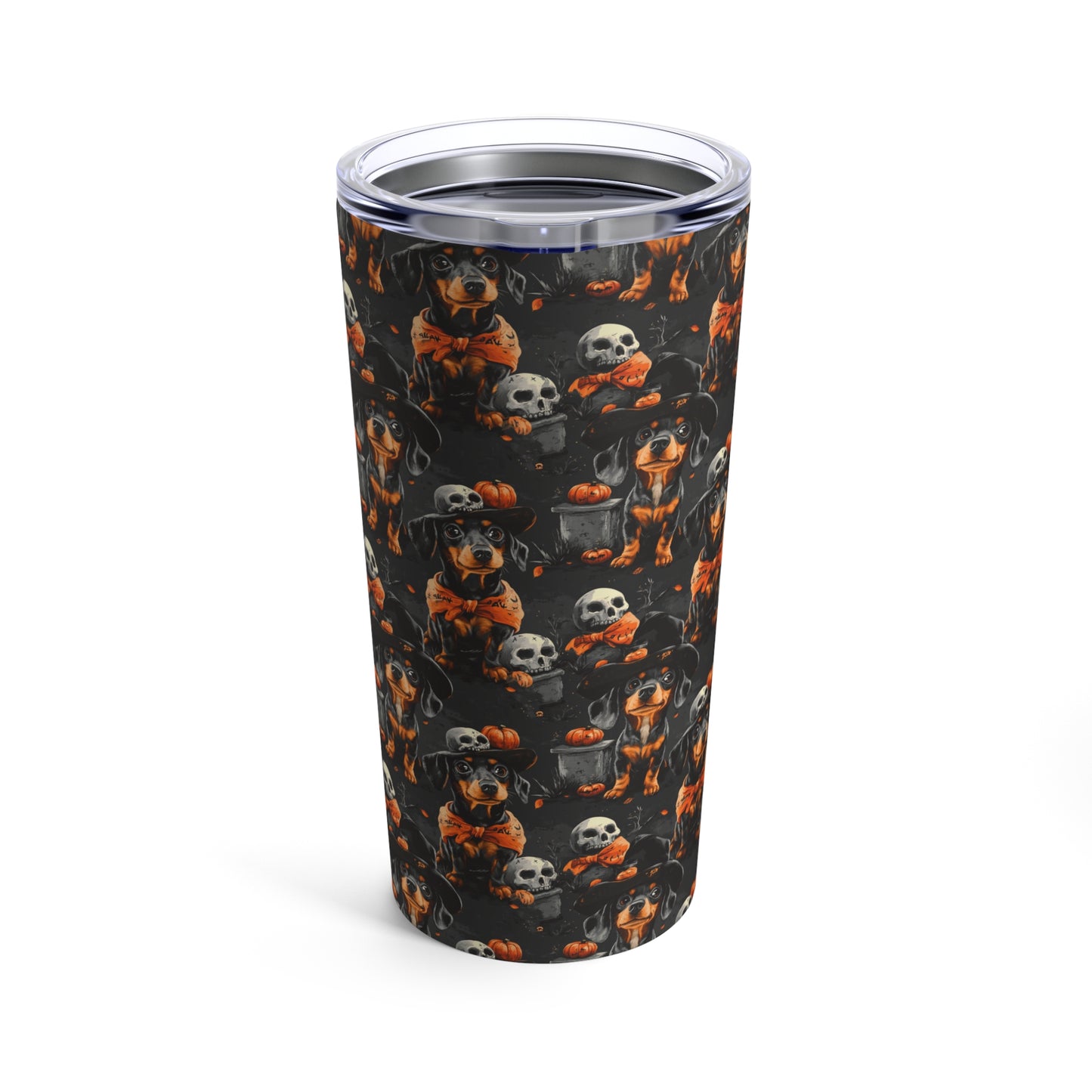 Dachshund Howl-O-Ween 2 Tumbler 20oz