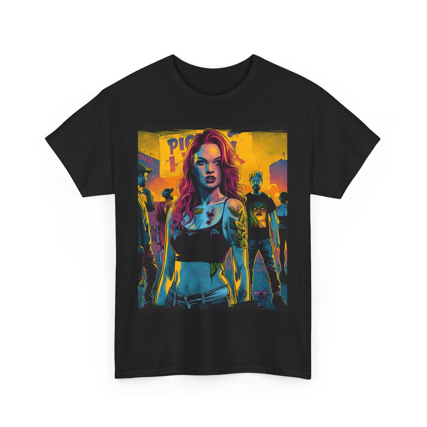 Fitzboyzprintz - Rebel Stance Unisex Heavy Cotton Graphic Tee