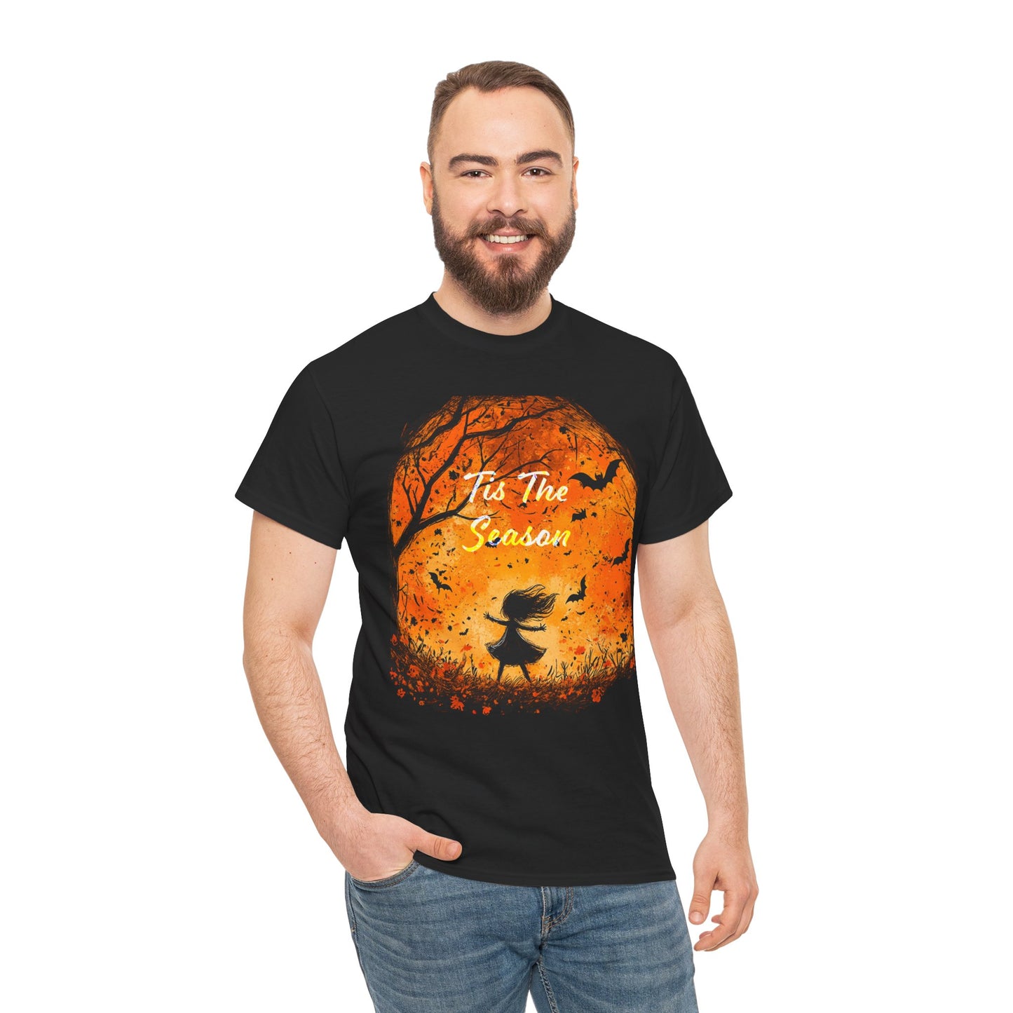 Fitzboyz Tis The Season Halloween Unisex Heavy Cotton Tee