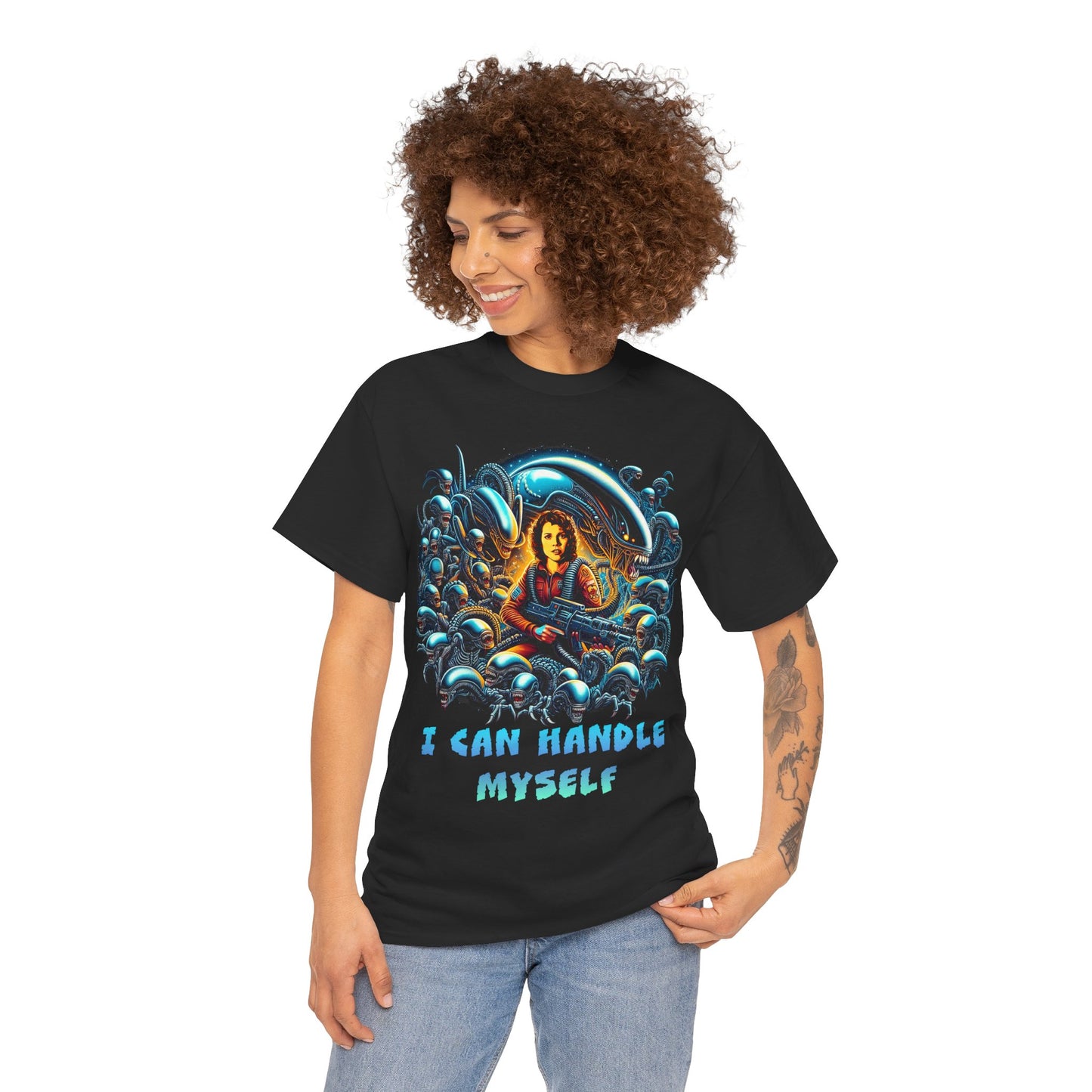 I Can Handle Myself Unisex Heavy Cotton Tee