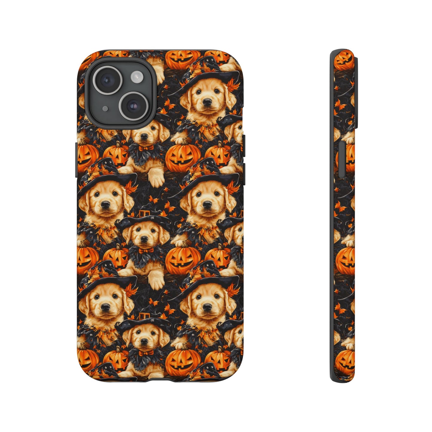 Happy Howl-O-Ween Golden Retriever Tough Case