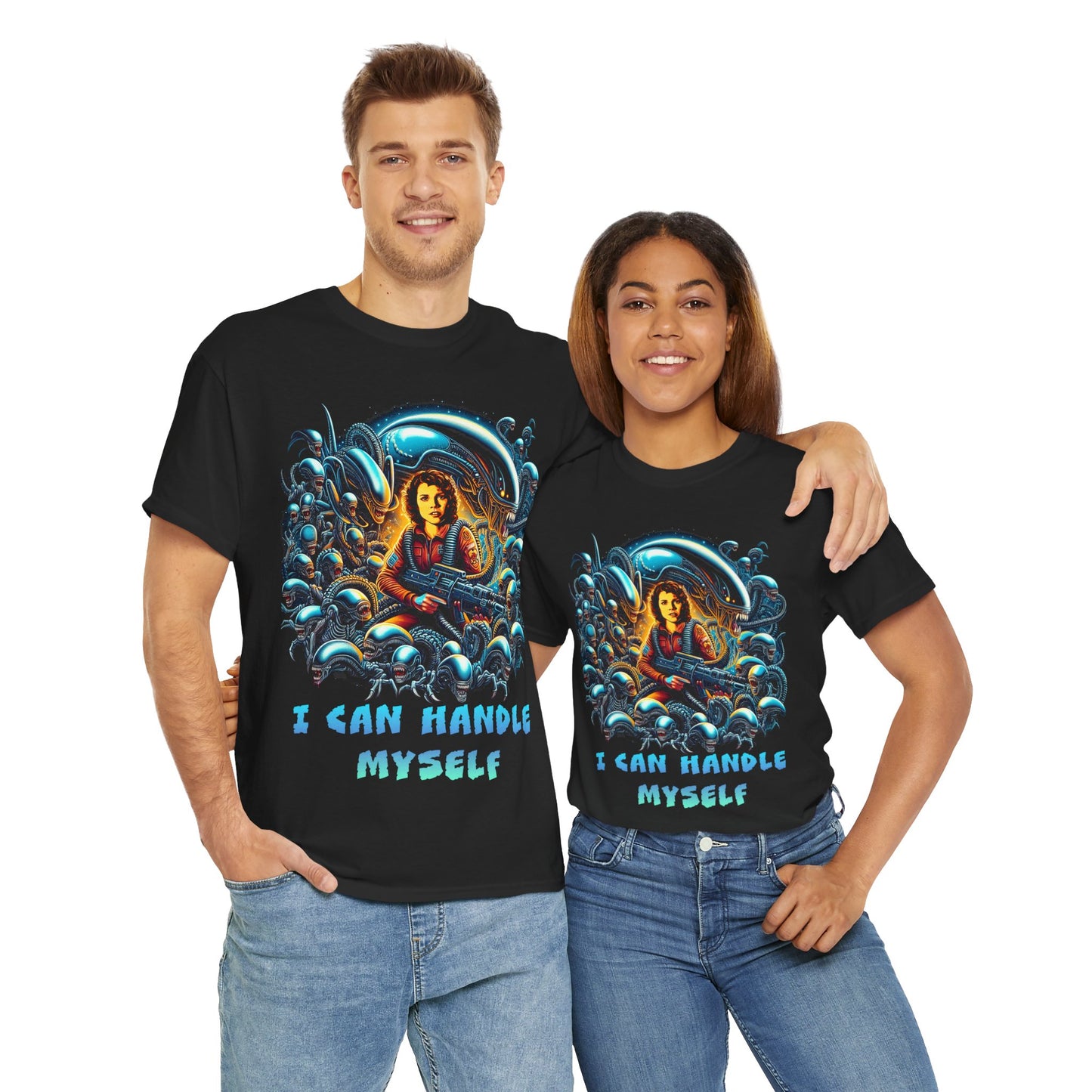 I Can Handle Myself Unisex Heavy Cotton Tee