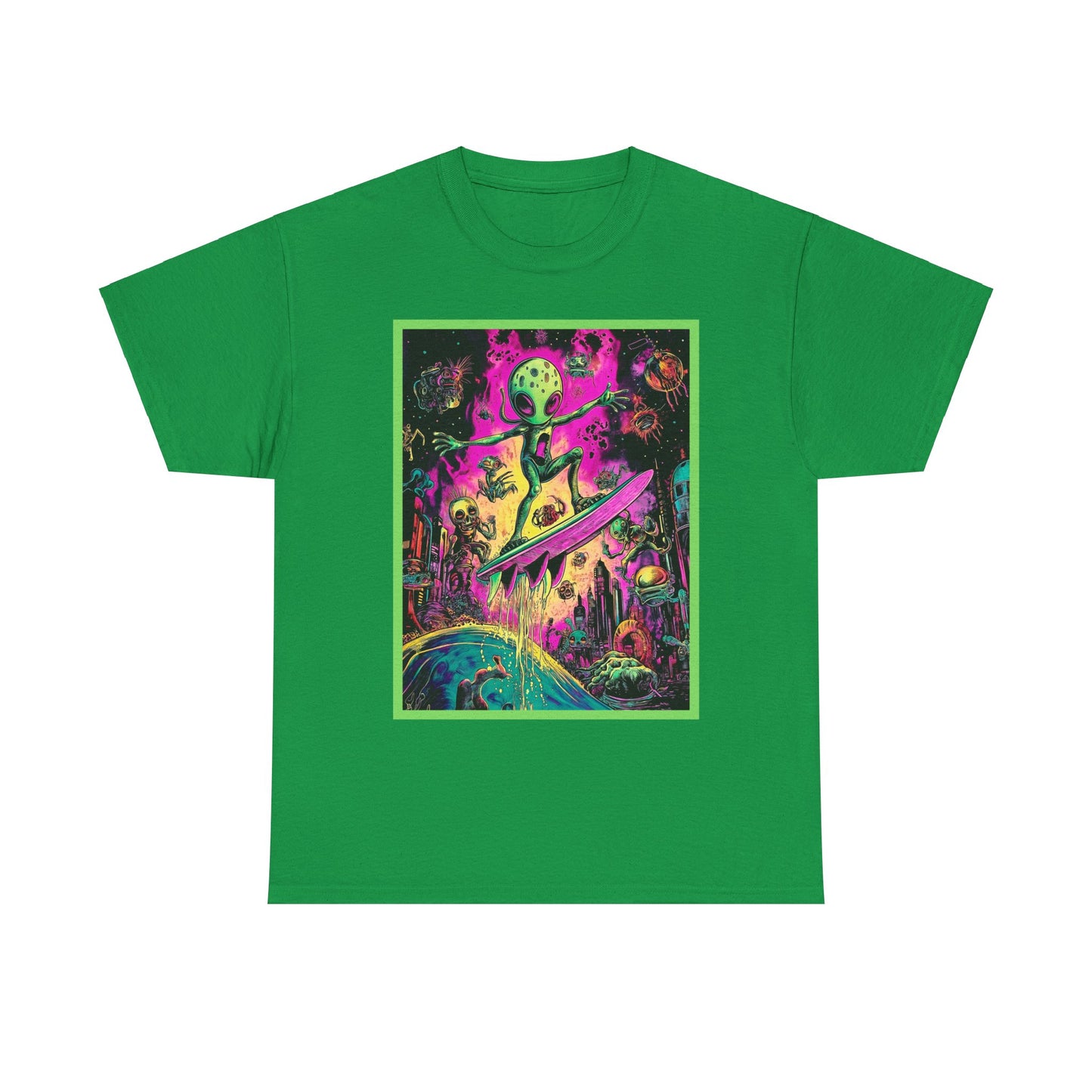 Alien World Unisex Heavy Cotton Tee