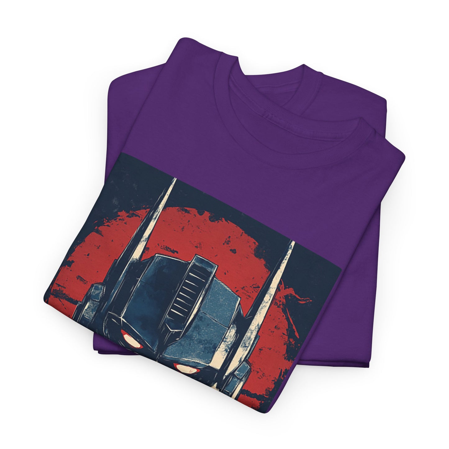 Vintage Style Robot Helmet Unisex Heavy Cotton Tee