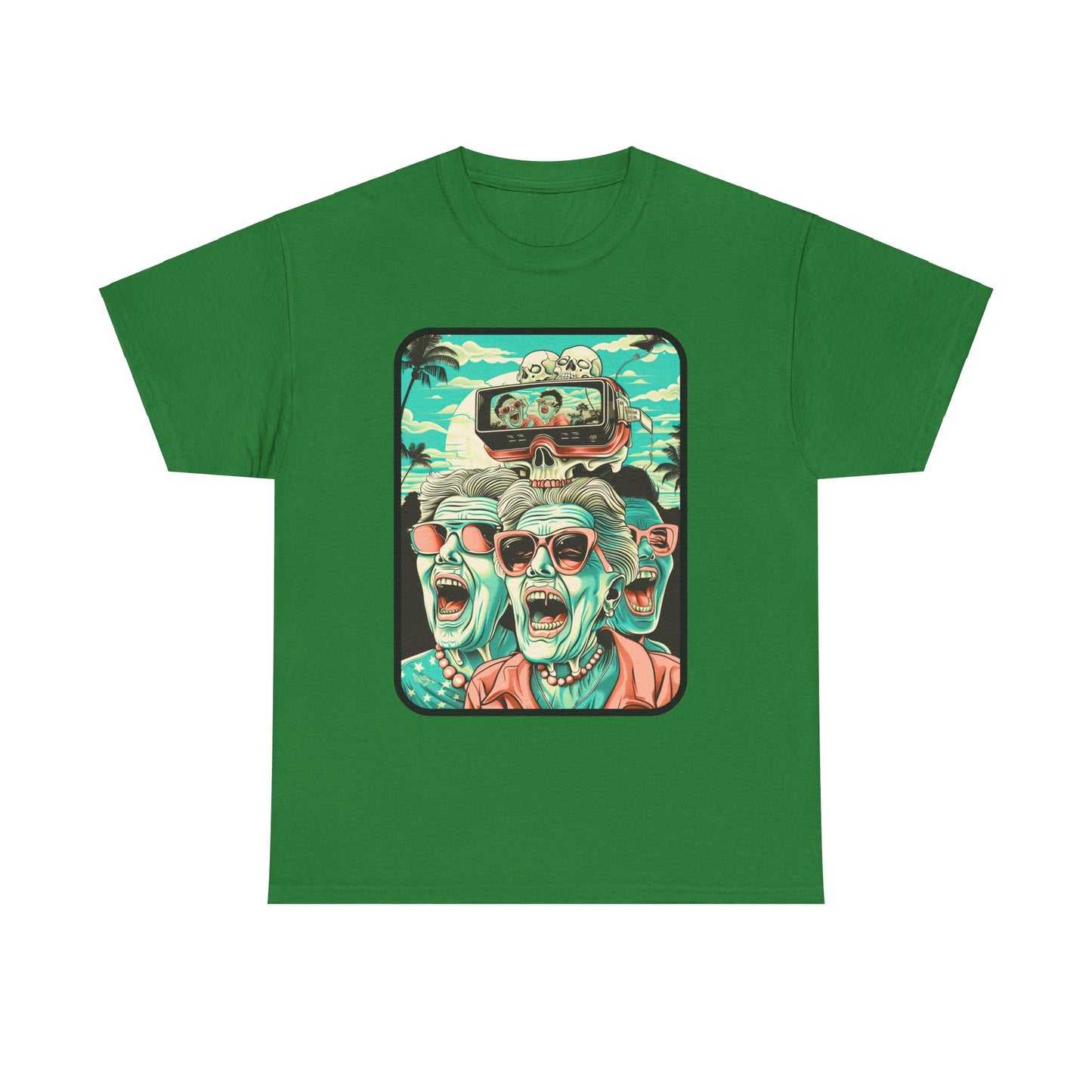 Fitzboyzprintz Granny Scream Squad Unisex Fashion Heavy Cotton Fabric Tee