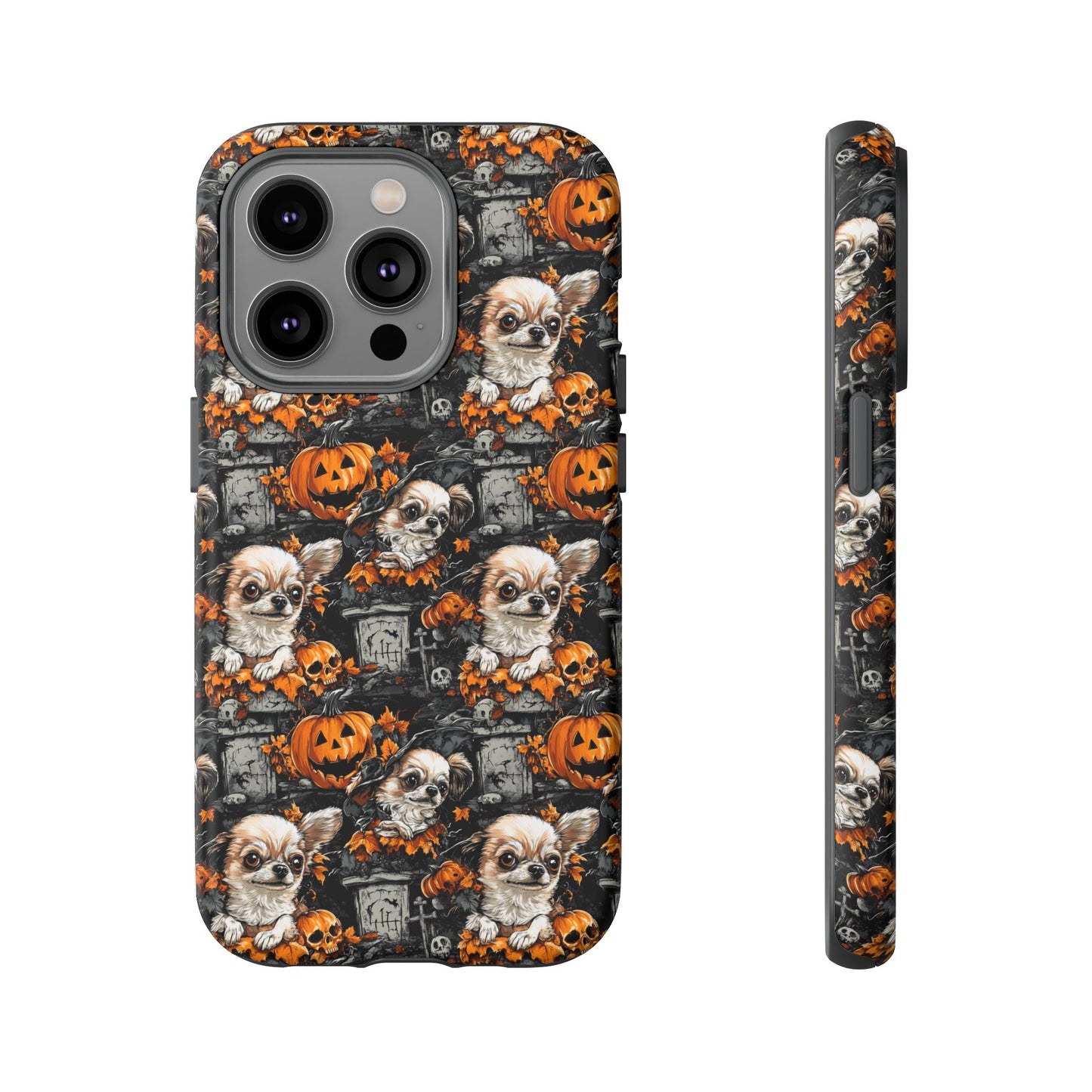 Happy Howl-O-Ween Chihuahua Tough Case