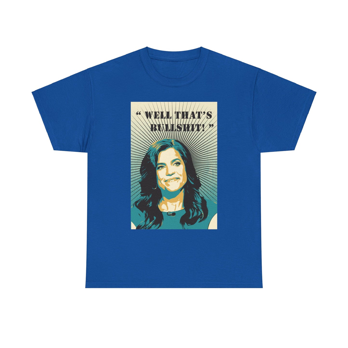 That's Bullshit Blue Unisex Heavy Cotton Tee