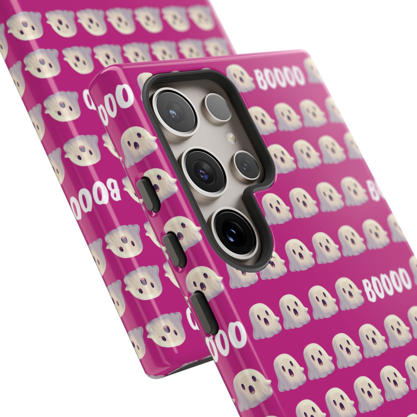 Pink Halloween Ghost Boos Tough Cases