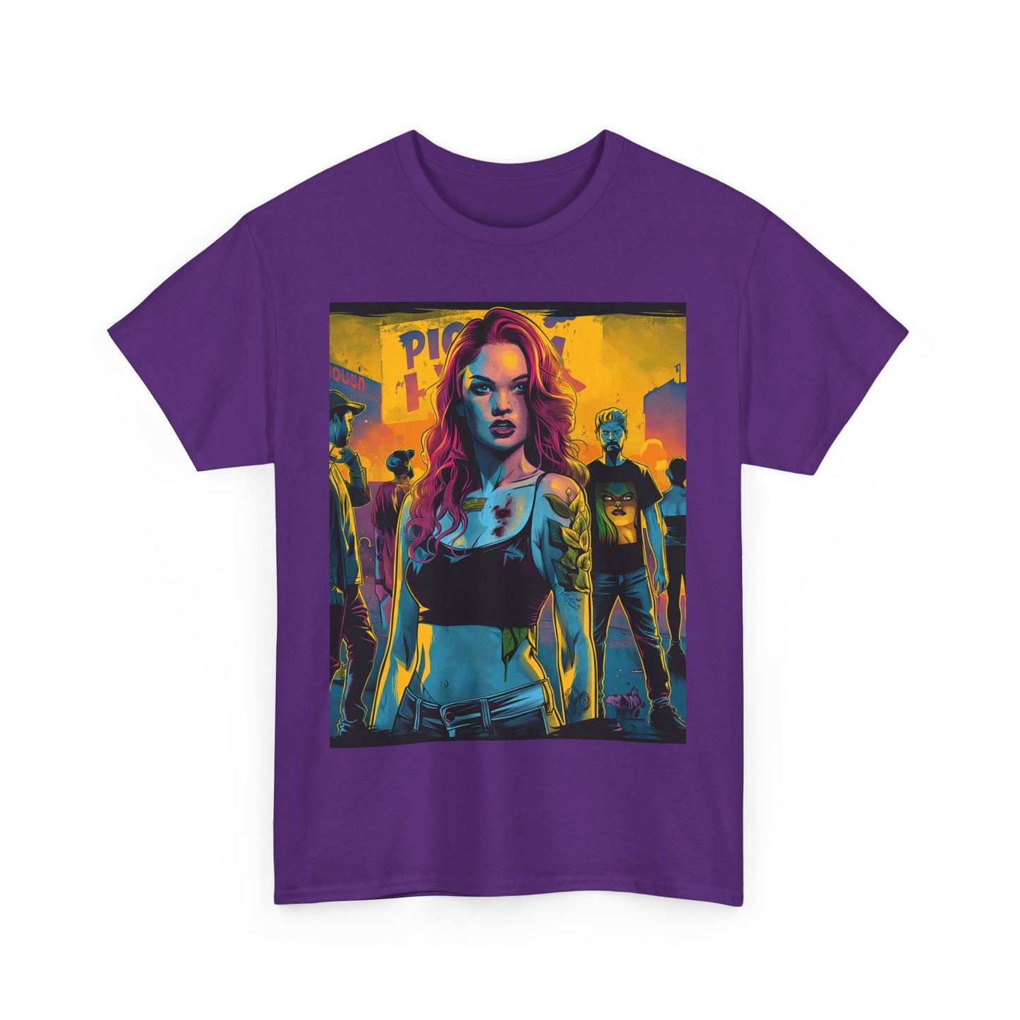 Fitzboyzprintz - Rebel Stance Unisex Heavy Cotton Graphic Tee