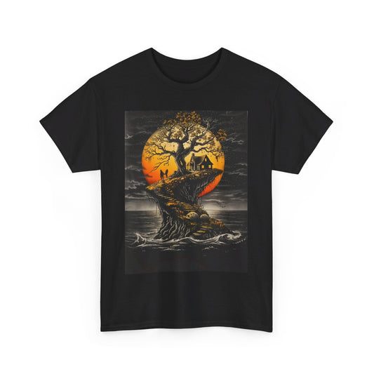 Fitzboyzprintz Mystic Tree Unisex Heavy Cotton Graphic Tee
