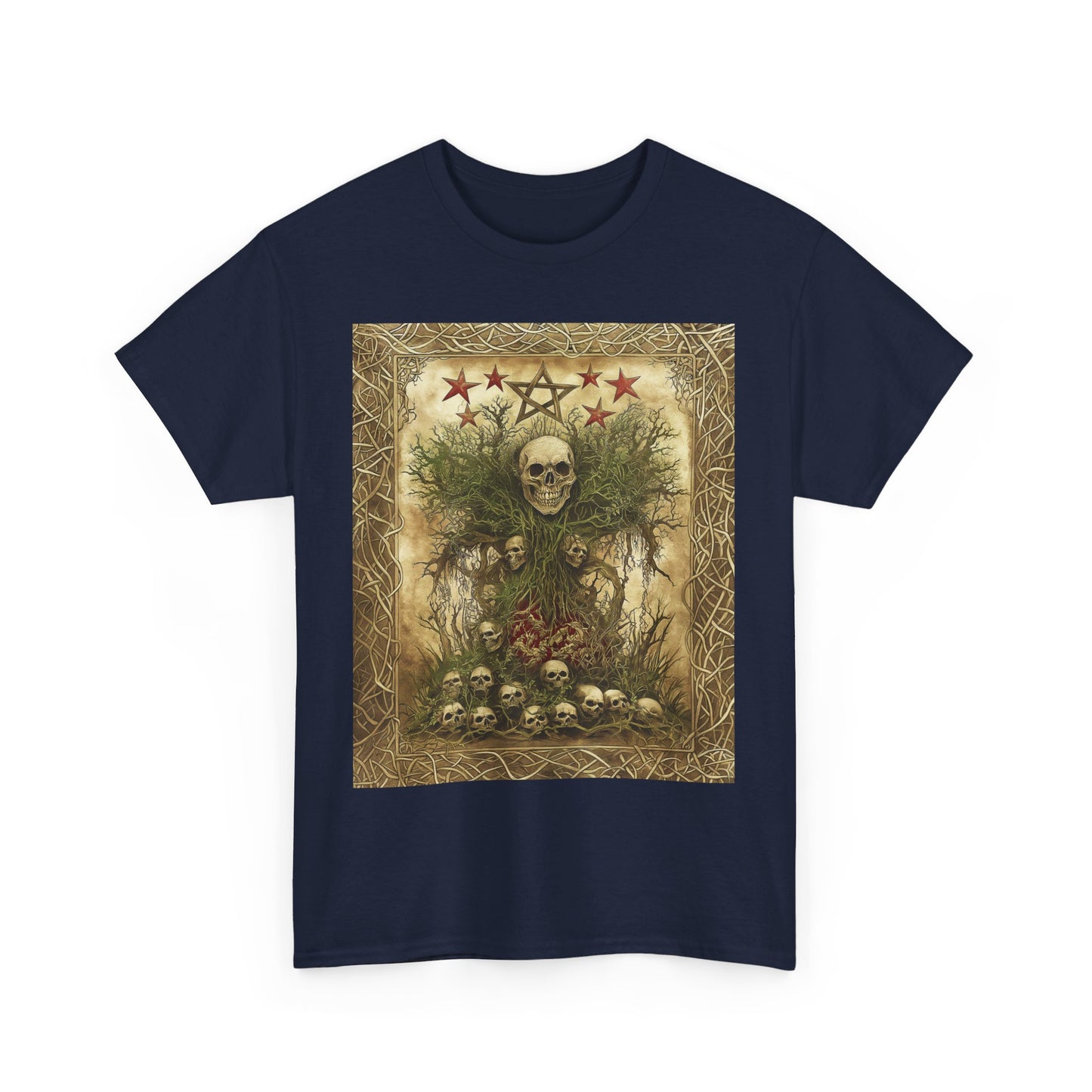 Fitzboyzprintz "Necromancer's Grove" Unisex Heavy Cotton Graphic Tee