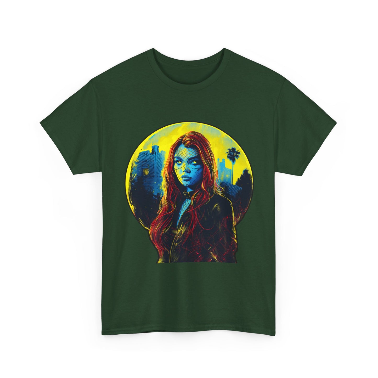 Fitzboyzprintz - Trouble in the City Unisex Heavy Cotton  Graphic Tee