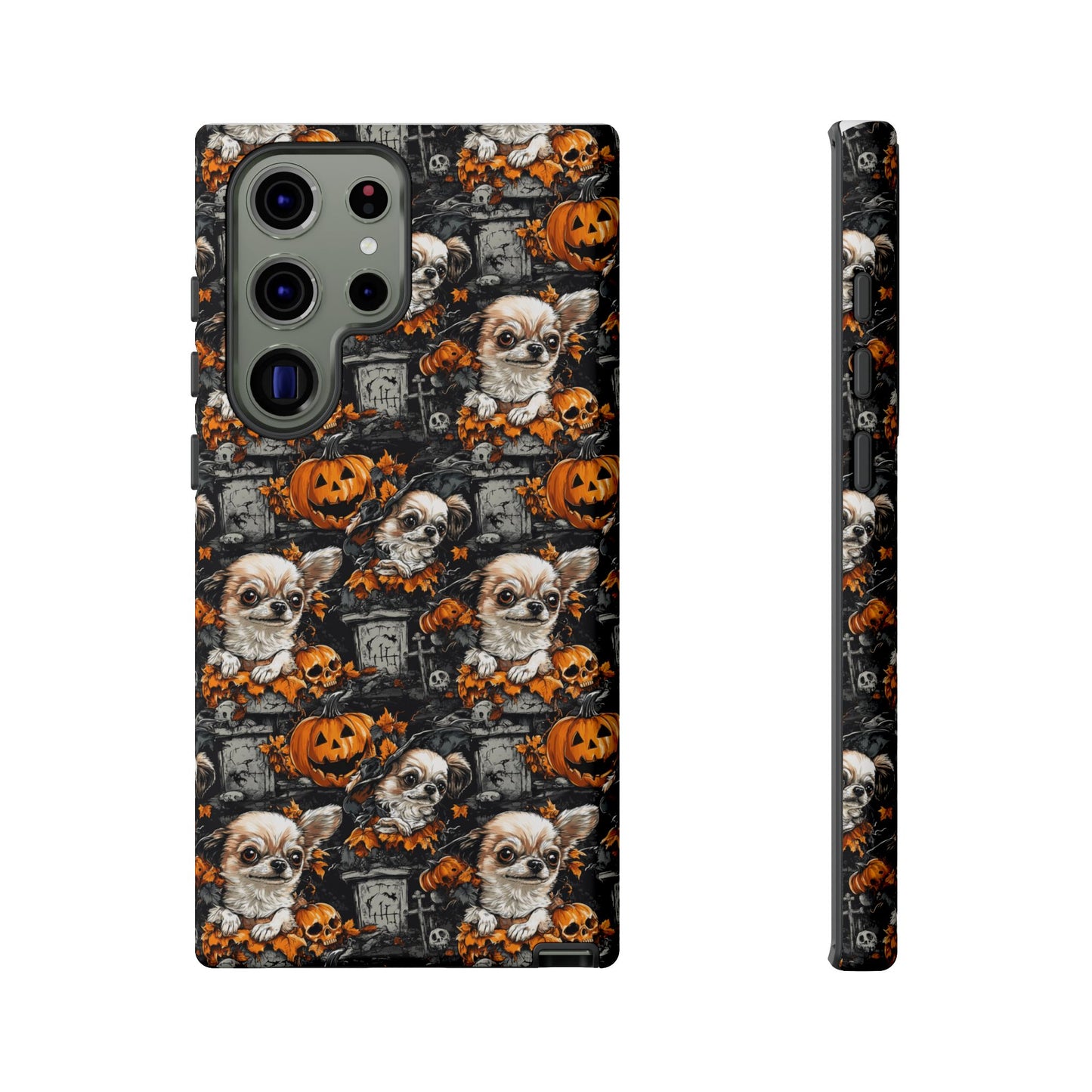 Happy Howl-O-Ween Chihuahua Tough Case