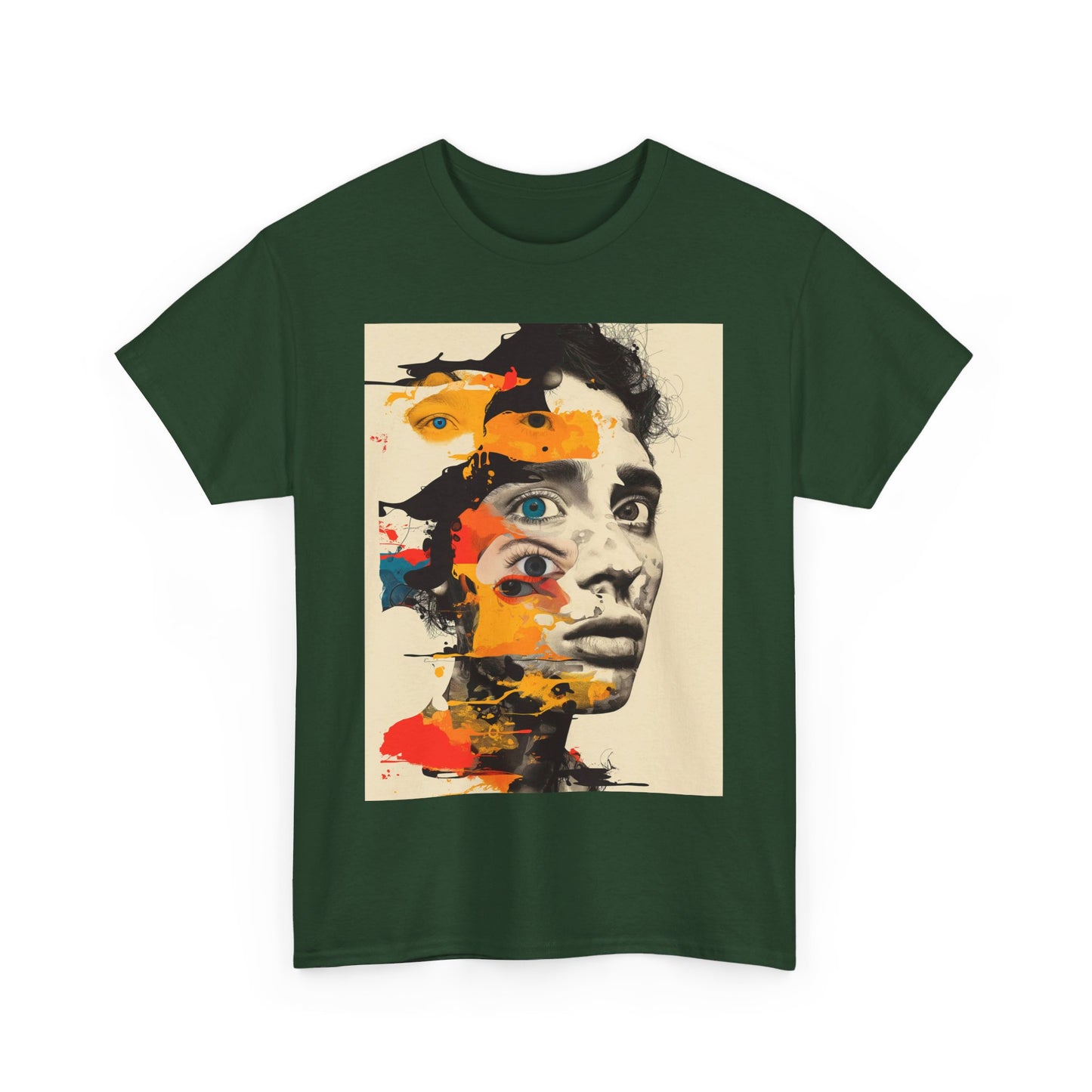 Multifaceted Gaze Unisex Heavy Cotton Graphic Tee