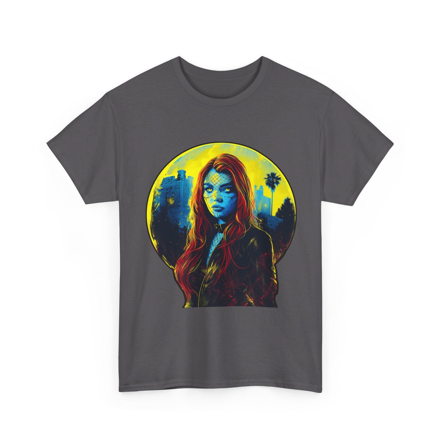 Fitzboyzprintz - Trouble in the City Unisex Heavy Cotton  Graphic Tee